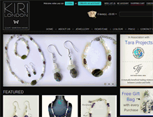 Tablet Screenshot of kirilondon.com